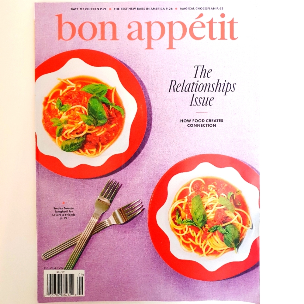 Bon Appetit Magazine - September 2024 - The Relationships Issue